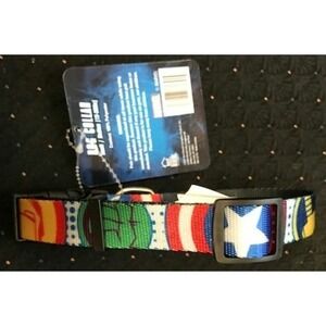 Marvel Avengers Dog Collar For Small / Medium Dogs 15 to 35 lbs - New